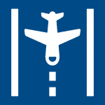 aviation and logistics icon